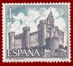 Stamps Spain -  Edifil 1927 Castillo de Turégano 1 NUEVO