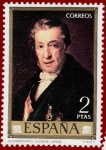 Stamps Spain -  Edifil 2147 Autorretrato (Vicente López) 2 NUEVO