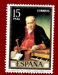 Sellos de Europa - Espa�a -  Edifil 2153 El organista Félix López (Vicente López) 15 NUEVO