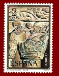 Stamps Spain -  Edifil 2162 Navidad 1973 2 NUEVO
