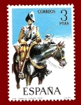 Stamps Spain -  Edifil 2169 Caballo coraza 1635 3 NUEVO