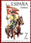 Stamps Spain -  Edifil 2200 Portaguion Dragones de Numancia 7 NUEVO