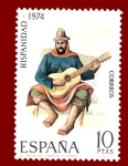 Stamps Spain -  Edifil 2216 Hispanidad 1974 10 NUEVO