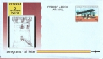 Stamps Spain -  Edifil Aerograma 219 85 aniversario primer vuelto con motor 70 NUEVO