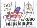 Stamps Bolivia -  50 Aniversario de Radio Fides