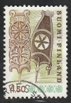 Stamps Finland -  746 - Esculpìdo en madera