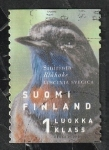 Stamps Finland -  1429 - Pájaro pechiazul