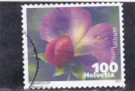 Stamps : Europe : Switzerland :  flores-