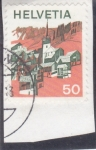 Stamps Switzerland -  PUEBLO ALPINO