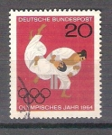 Stamps : Europe : Germany :  RESERVADO JJ.OO.de Tokio Y319