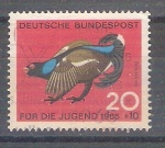 Stamps : Europe : Germany :  RESERVADO Pro Juventud Pajáros Y332
