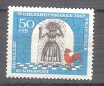 Stamps Germany -  RESERVADO Pro Beneficencia Cuentos Madre Nieve Y406