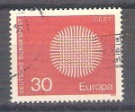 Sellos de Europa - Alemania -  CEPT -Europa Y484