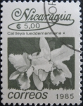 Stamps Nicaragua -  Flower