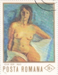 Stamps Romania -  PINTURA-DESNUDOS