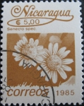 Stamps Nicaragua -  Flower