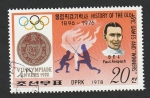 Sellos de Asia - Corea del norte -  1501 E - Paul Anspach, esgrima, Medalla de oro en las Olimpiadas de Amberes 1920