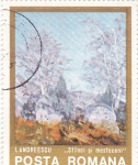 Stamps Romania -  PINTURA- BOSQUE