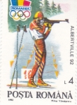 Stamps Romania -  OLIMPIADA ALBERTVILLE 92