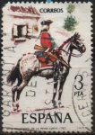 Stamps Spain -  Uniformes militares 