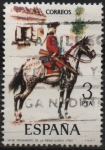 Stamps Spain -  Uniformes militares 