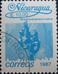 Stamps : America : Nicaragua :  Flower