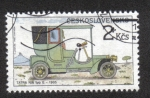 Stamps Czechoslovakia -  Automóviles Clasicos, Tatra NW type B (1902)