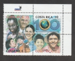 Stamps : America : Costa_Rica :  Centenario de la Organización Panamericana de la Salud