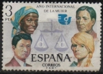 Stamps Spain -  Año internacional d´l´Mujer