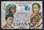 Sellos de Europa - Espaa -  Año internacional d´l´Mujer