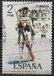 Stamps Spain -  Fusilero dl Regimiento d´Asturias