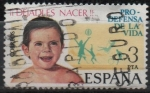 Stamps Spain -  Campaña pro defensa d´l´vida