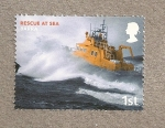 Sellos de Europa - Reino Unido -  Rescate en el mar
