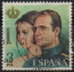 Stamps Spain -  Juan Carlos I y Doña Sofia