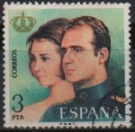Stamps Spain -  Juan Carlos I y Doña Sofia