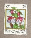 Stamps Laos -  Flores de Laos