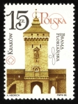 Stamps : Europe : Poland :  POLONIA - Centro histórico de Cracovia