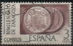 Sellos de Europa - Espa�a -  Bimilenario d´Zaragoza Moneda d´Sesar Augusto 