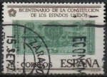 Stamps Spain -  Bicentenario d´l´Independencia d´l´Estados Unidos 