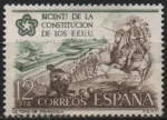 Stamps Spain -  Bicentenario d´l´Independencia d´l´Estados Unidos 