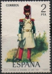 Stamps Spain -  Gastador d´Infanteria d´Linea