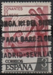 Stamps Spain -  Donantes d´Sangre