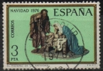 Stamps Spain -  Navidad Congreso internacional d´belenistas, Misterios d´Castells.2 Misterio d´l´Navidad 