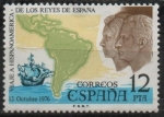 Stamps Spain -  Viaje a Hispanoamerica d´l´Reyes d´España