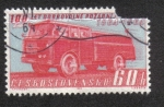 Stamps Czechoslovakia -  Centenario de bomberos voluntarios