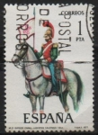 Stamps Spain -  Lanzero del Regimiento d´Calatrava