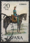 Stamps Spain -  Capitan d´Artilleria Sesion Montadas