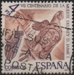 Sellos de Europa - Espaa -  VII centenario d´l´muerte d´Don Jaime I