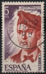 Stamps Spain -  Jacinto Verdaguer
