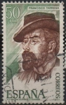 Stamps Spain -  Francisco Tarrega